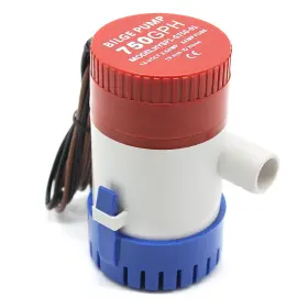 Ca-fba-p92715 Iztor Marine Submersible Boat Rule Bilge Water Pump 750 Gph 12v 3/4 Inch Hose Outle