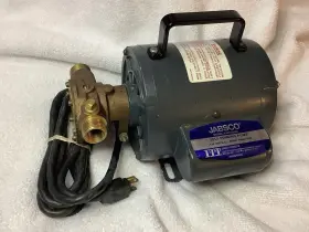 11810-0001 Jabsco Bronze Self Priming Pump With 115 Volt Ac Westinghouse Motor Never Used