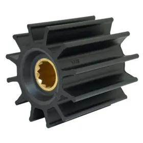 17370-0001-p Jabsco Impeller Silhouette Q 3-3/4 Inch Dia. 12 Blade Neoprene