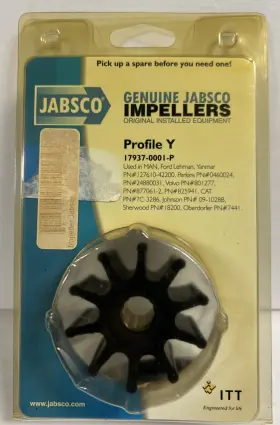 17937-0001-p Jabsco Neoprene Impeller Profile Y C-5