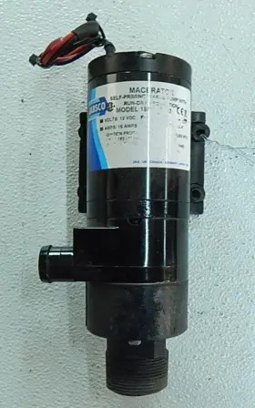 17d17106 Jabsco Macerator Self Priming Waste Sewage Pump Used