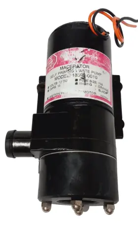 18590-0010 Jabsco Macerator Self-priming Waste Pump Model 12v Dc 15 Amps