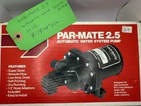 19758-0000 Jabsco Par-mate 2.5 Automatic Water System Pump Nib