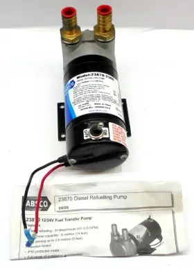 23870-2300 Jabsco Self-priming Diesel Transfer Pump 24 Volt