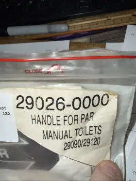Itt290260000 Jabsco 29026-0000 Toilet Handle