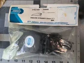 29290-0000 Jabsco Amazon Strainer 1 Inch 25mm Nos