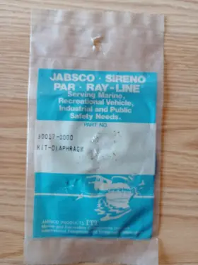 30017-0000 Jabsco Par Pump Diaphragm Kit #17