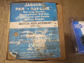 30201-0010 Jabsco New Itt Par 24-volt Motor Replacement