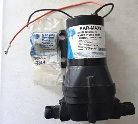 30600-0094 Jabsco Par-max3 24v 12.8lpm/3.4gpm Automatic Water System Pump-new