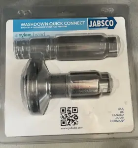 M-31911-0000 Jabsco 31900-0000 Stainless Steel Quick-release Washdown - No Hose Adapter