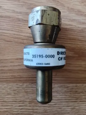 35195-0000 Jabsco Itt High Pressure Check Valve 5/8 Inch Female Flare