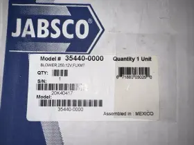 35440-0000 Jabsco New Marine Flexmount 4 Inch Boat Bilge Blower 12v Dc 250 Cfm 12a