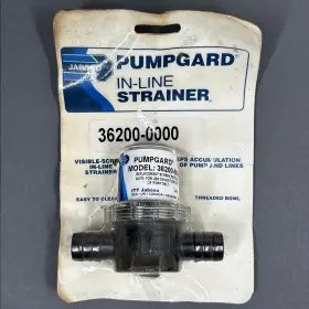 36200-0000 Jabsco Pumpgard In-line Strainer New In Package
