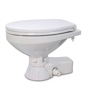 37045-4092 Jabsco Toilet Regular Bowl Quiet Flush Freshwater With Standard Close Lid 12v