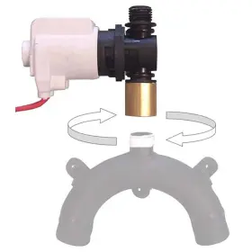 37068-2000-bm1-2 Jabsco Vented Loop Solenoid Valve Fits 37010 Series Toilet Bm1