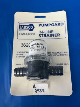 36200-0000 Jabsco 414350 Pump Guard 3/4 Inch In-line Strainer Model#
