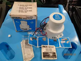 42720-0000 Jabsco Vintage 1300 Gal/hour Bilge Pump 12v Submersible Nos