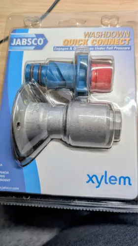 43002-0987 Jabsco Deck Washdown Quick Connect