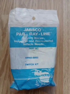 44960-0003 Jabsco Par Ray-line 3 Position Switch Panel Kit