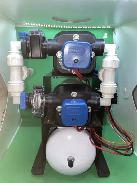 52530-2100 Jabsco 525301000 525302100 Double Stack Marine Water Pressure System