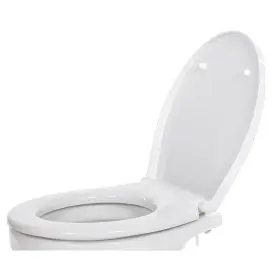 58104-2000 Jabsco Regular Toilet Seat With Soft Close Lid - 2018 Marine Bowl White