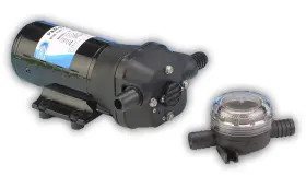 31705-0092 Jabsco 671880522588 Marine Parmax 4 Bilge Shower Drain Pump 258 Gph 12 Volt 10 Amp