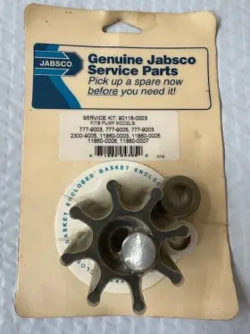 90118-0003 Jabsco Part # Impeller Minor Service Kit For Detroits