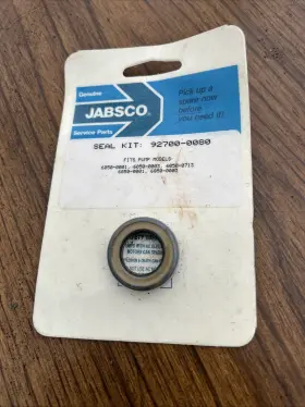 92700-0080 Jabsco 92700 - 0080 Seal Kit Fits Pump 6050-0001 6050-0003 6050-0713 6850-0001
