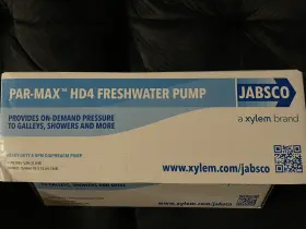Q402j-118s-3a Jabsco Par-max Hd4 Heavy Duty Water Pressure Pump - 24v 4 Gpm 60 Psi. Read