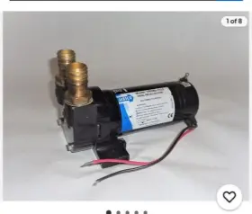 Vr050-1122 Jabsco Self Priming Diesel Refueling Transfer Pump 24vdc 11gpm