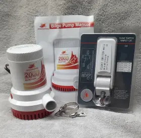 Nmbp12-g2000-60-12 Jenenseries Bilge Pump 2000 And Float Switch Nms11-20