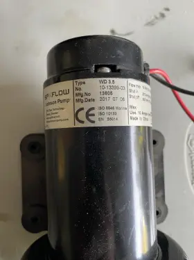 10-13399-03 Johnson 0-13399-03 Pump Aqua Jet Washdown 3.5 Gpm 12v