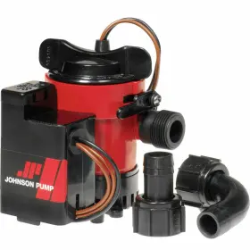 05703-00 Johnson 750gph Combo Cartridge Bilge Pump 3/4 Inch 12v With Automatic Float Switch
