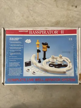 34014 Johnson Pump Basspirator Livewell Aerator Kit 34014. New. Open Box