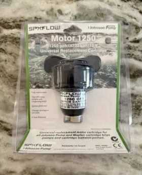 Jp-42522 Johnson Spxflow Pump 1250 Gph 12v Universal Replacement Cartridge