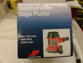 L-1600 Johnson L1600 12/24 Vdc Bilge Pump New