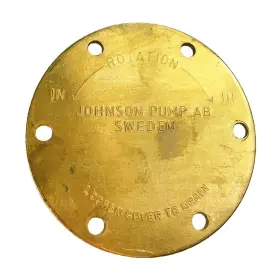 01-42398 Johnson Pump End Cover F4/f5b