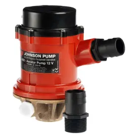 16004b Johnson Pump - Pro Series 12 V 1596 Gph Electric Livewell/baitwell