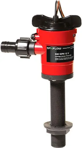 189-28703 Johnson Pump Cartridge Livewell Aerator Inline 750 Gph 28703