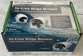 66402 Johnson Pump 4 Inch In-line Bilge Blower Spxflow High Capacity At Low Amp Draw