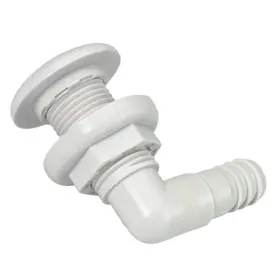 75035-00 Johnson Pump 90 Thru-hull Connector - 3/4 Inch White