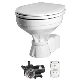 80-47232-01 Johnson Pump - Aquat Marine Silent Electric Comfort Toilet With 12