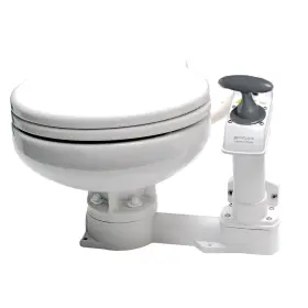 80-47625-01 Johnson Pump Aquatmanual Marine Toilet - Super Compact