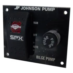 82044 Johnson Pump - 12 V 3-way Bilge Switch Control Panel