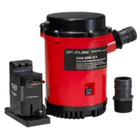 Jhp-220400 Johnson Pump Automatic 12v 2200gph 1.25 Inch Hose Heavy Duty Bilge With Electromagnetic Switch