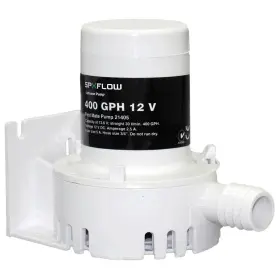 Jp-21405 Johnson Pump 400 Gph 12v Bilge Pump-barbed Port-ce Approved - Compact Design