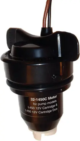 2321084 Johnson Pumps Pump 28512 Bilge Cartridge For 1000 Gph Motor Black