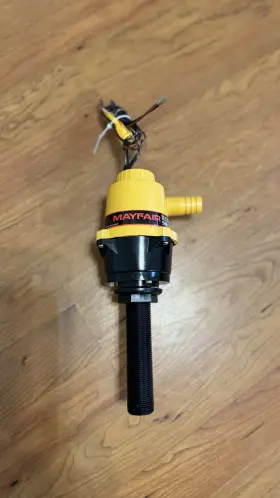 2450 Johnson Pumps New Mayfair Bassipirator 500 Gph Aerator System Pump Only Model 12vdc