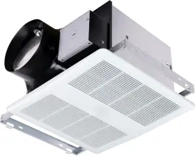 Sep120hez Kaze Appliance 120 Cfm 0.3 Sone Humidity Sensing Ez Install White