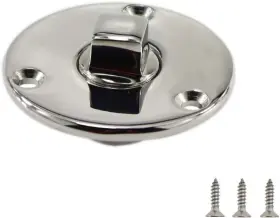 Keehui 699911116209 Heavy Duty 316 Stainless Steel Boat Marine Garboard Drain Plug Kit With